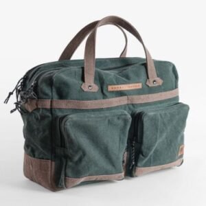Eco-Friendly Canvas Messenger Bag