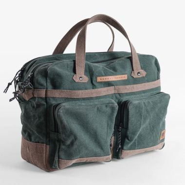 Eco-Friendly Canvas Messenger Bag